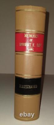 Robert E Lee Mémoires de la guerre civile Général militaire confédéré Sud 1ère édition 1886