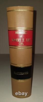 Robert E Lee Mémoires de la guerre civile Général militaire confédéré Sud 1ère édition 1886