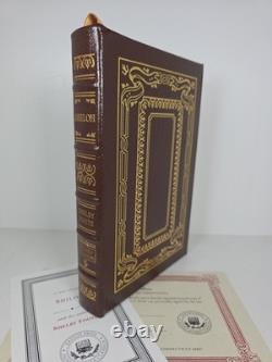 SIGNÉ Easton Press SHILOH par Shelby Foote avec COA Guerre de Sécession RARE