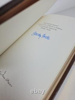 SIGNÉ Easton Press SHILOH par Shelby Foote avec COA Guerre de Sécession RARE