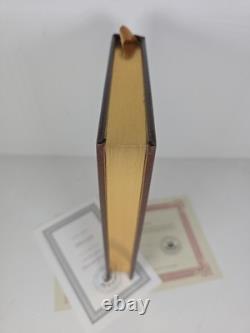 SIGNÉ Easton Press SHILOH par Shelby Foote avec COA Guerre de Sécession RARE
