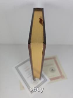 SIGNÉ Easton Press SHILOH par Shelby Foote avec COA Guerre de Sécession RARE