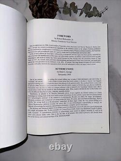 SIGNE! Obus d'artillerie de camp Projet de guerre civile américaine, édition reliée révisée, 1ère édition