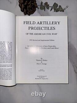 SIGNE! Obus d'artillerie de camp Projet de guerre civile américaine, édition reliée révisée, 1ère édition