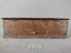 SOCIÉTÉ BIBLIQUE AMÉRICAINE DE 1851 PRÉ-CIVIL WAR Société de la Bible des Jeunes Hommes avec Boîte en Bois