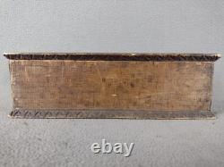 SOCIÉTÉ BIBLIQUE AMÉRICAINE DE 1851 PRÉ-CIVIL WAR Société de la Bible des Jeunes Hommes avec Boîte en Bois