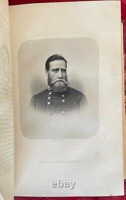 STONEWALL JACKSON UNE BIOGRAPHIE MILITAIRE par JOHN ESTEN COOKE 1876 avec DES GRAVURES