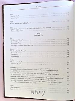 Scott Bowden, Robert E. Lee en guerre, l'espoir naît du désespoir Guerre Civile Militaire