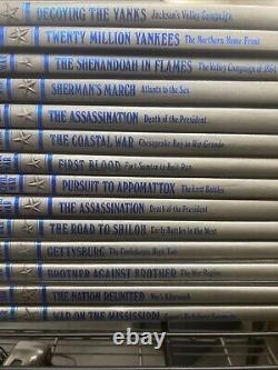 Série complète Time Life GUERRE DE CIVIL Ensemble de 28 volumes Index maître Militaire des États-Unis (V)