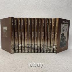 Shelby Foote LA GUERRE DE SECESSION Édition du 40e anniversaire. Time-Life 14 volumes Ensemble complet