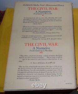 Shelby Foote La Guerre Civile 3 Vol. Ensemble Chambre Random 1958-63-74