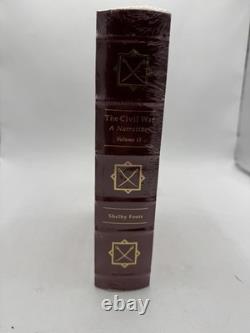 Shelby Foote La Guerre de Sécession Un Récit Volume 2 Couverture Rouge Militaire US
