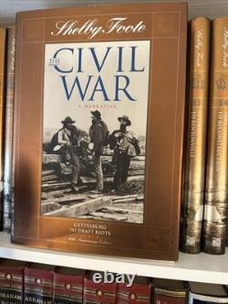 Shelby Foote La guerre de Sécession Un récit 14 volumes Édition du 40e anniversaire Time-Life