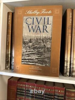 Shelby Foote La guerre de Sécession Un récit 14 volumes Édition du 40e anniversaire Time-Life