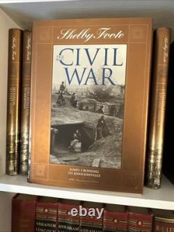 Shelby Foote La guerre de Sécession Un récit 14 volumes Édition du 40e anniversaire Time-Life