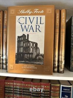 Shelby Foote La guerre de Sécession Un récit 14 volumes Édition du 40e anniversaire Time-Life