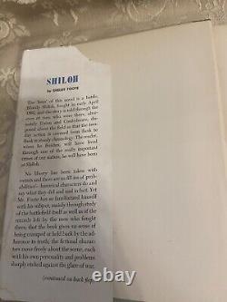 Shiloh par Shelby Foote, 1ère édition 1952, HB/DJ Guerre Civile.