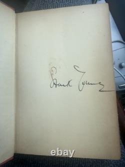 Si rouge la rose Stark Young 1934 DJ Guerre Civile Scribners Édition signée 1ère éd.