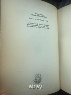 Si rouge la rose Stark Young 1934 DJ Guerre Civile Scribners Édition signée 1ère éd.