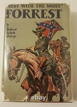 Signé/ltd'first With The Most' Forrest Par Robert, Guerre Civile 1944 Hc