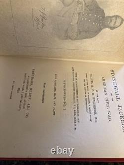 Stonewall Jackson et la guerre civile américaine, ensemble de 2 volumes, Henderson 1918 vol L, IL