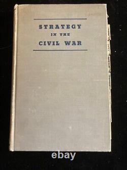 Stratégie dans la guerre civile par Barron Deaderick 1946 livre possédé par Douglas C Jones