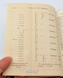 TACTIQUES D’INFANTERIE DE CASEY Tome II 1862 Première édition illustrée militaire de la guerre de Sécession