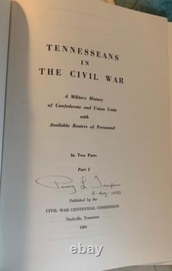 TENNÉSIENS DANS LA GUERRE DE SECESSION, Unités confédérées et de l'Union, 2 Vols