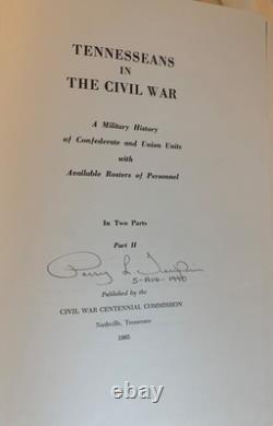 TENNÉSIENS DANS LA GUERRE DE SECESSION, Unités confédérées et de l'Union, 2 Vols