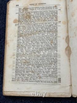 Tactiques de Fusil et d'Infanterie Légère par W. R. Hardee 1861 Memphis/2 Volumes en Un