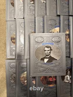 Time-Life Books LA GUERRE CIVILE Ensemble complet de 28 volumes en livres reliés