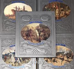 Time-Life Books LA GUERRE CIVILE Ensemble complet de 28 volumes en livres reliés