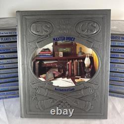 Time-Life LA GUERRE CIVILE Série Ensemble Complet 28 Vol Faux Cuir + Index Maître