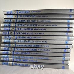 Time-Life LA GUERRE CIVILE Série Ensemble Complet 28 Vol Faux Cuir + Index Maître