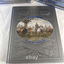 Time-Life LA GUERRE CIVILE Série Ensemble Complet 28 Vol Faux Cuir + Index Maître