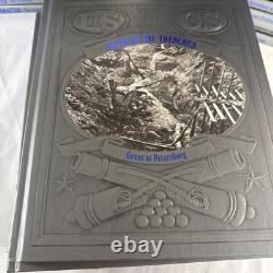 Time-Life LA GUERRE CIVILE Série Ensemble Complet 28 Vol Faux Cuir + Index Maître