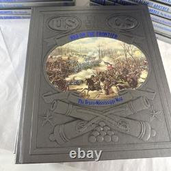 Time-Life LA GUERRE CIVILE Série Ensemble Complet 28 Vol Faux Cuir + Index Maître