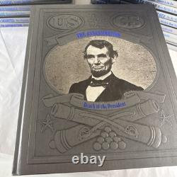 Time-Life LA GUERRE CIVILE Série Ensemble Complet 28 Vol Faux Cuir + Index Maître