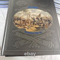 Time-Life LA GUERRE CIVILE Série Ensemble Complet 28 Vol Faux Cuir + Index Maître