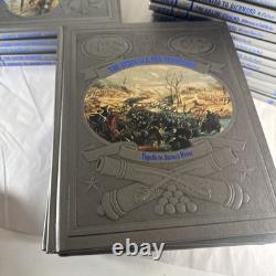 Time-Life LA GUERRE CIVILE Série Ensemble Complet 28 Vol Faux Cuir + Index Maître