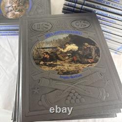 Time-Life LA GUERRE CIVILE Série Ensemble Complet 28 Vol Faux Cuir + Index Maître