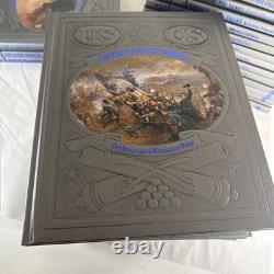 Time-Life LA GUERRE CIVILE Série Ensemble Complet 28 Vol Faux Cuir + Index Maître
