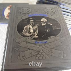 Time-Life LA GUERRE CIVILE Série Ensemble Complet 28 Vol Faux Cuir + Index Maître