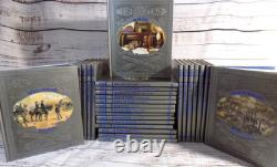 Time-Life LA GUERRE DE SECESSION Série Ensemble Complet 28 Vol HB Simili Cuir Index Maître