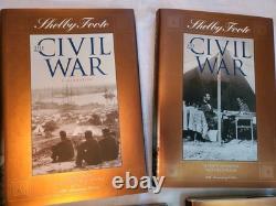 Time Life La Guerre Civile Édition 40ème Anniversaire. Ensemble Complet de 14 Livres de Shelby Foote