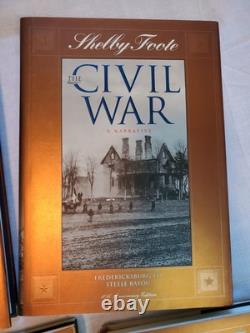 Time Life La Guerre Civile Édition 40ème Anniversaire. Ensemble Complet de 14 Livres de Shelby Foote