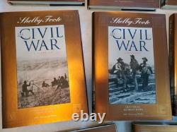Time Life La Guerre Civile Édition 40ème Anniversaire. Ensemble Complet de 14 Livres de Shelby Foote