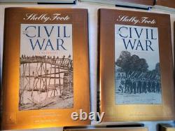 Time Life La Guerre Civile Édition 40ème Anniversaire. Ensemble Complet de 14 Livres de Shelby Foote