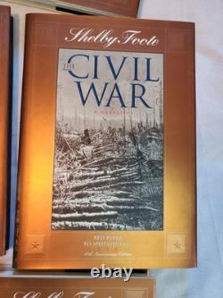 Time Life La Guerre Civile Édition 40ème Anniversaire. Ensemble Complet de 14 Livres de Shelby Foote