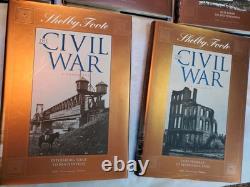Time Life La Guerre Civile Édition 40ème Anniversaire. Ensemble Complet de 14 Livres de Shelby Foote